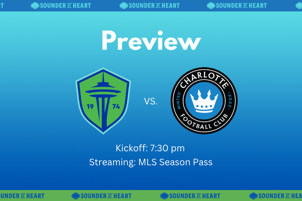 charlotte vs seattle sounders