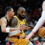 lakers vs portland trail blazers