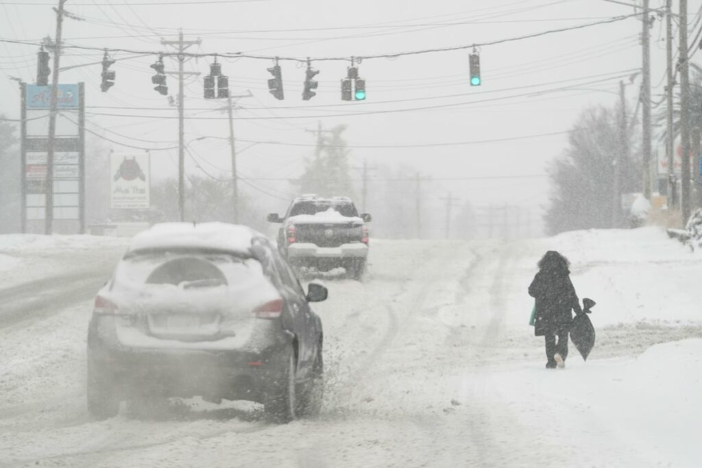 polar vortex collapse