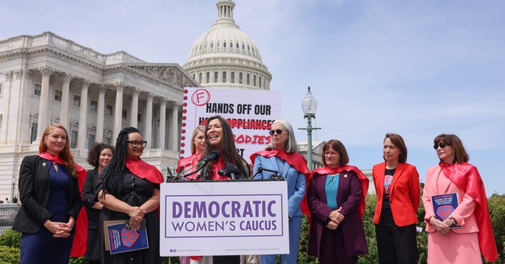 why are democrats wearing pink